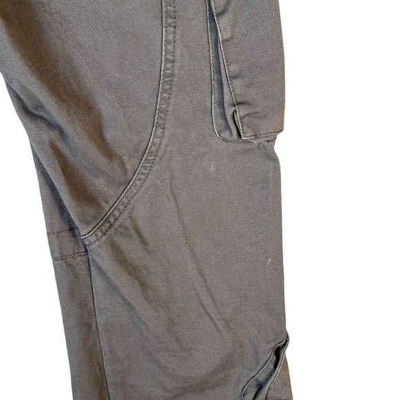 90's Style Match Gray Cargo Utility Pocketed Urban Cotton Pants - Picture 9 of 9